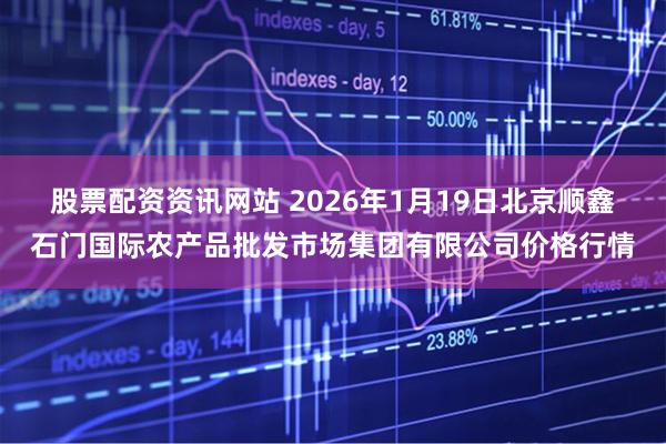 股票配资资讯网站 2026年1月19日北京顺鑫石门国际农产品批发市场集团有限公司价格行情